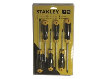 Show details for Stanley Cushion Grip Screwdriver Set 6PCS. STHT65242-8 Picture of Stanley Cushion Grip Screwdriver Set 6PCS. STHT65242-8