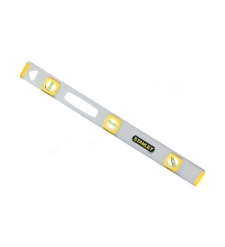 Show details for Stanley I Beam Level With 3 Vials 42-072-20 Picture of Stanley I Beam Level With 3 Vials 42-072-20