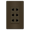 Picture of 3 Gang Outlet Set, MDS115/DG