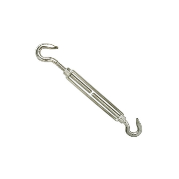 Show details for TURNBUCKLE HOOK AND HOOK GALVANIZED Picture of TURNBUCKLE HOOK AND HOOK GALVANIZED