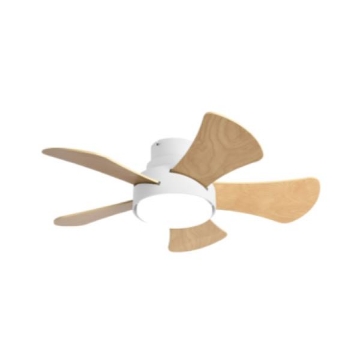 Show details for Aco 5-Blade Ceiling Fan  with Led Light 32'' White , ACO5B32WHT Picture of Aco 5-Blade Ceiling Fan  with Led Light 32'' White , ACO5B32WHT