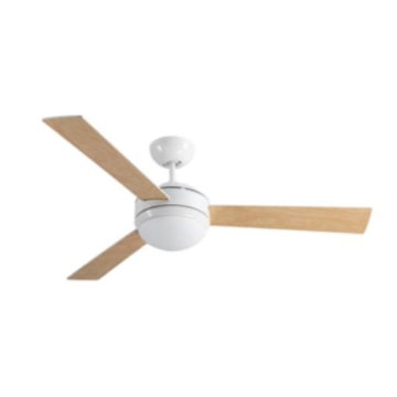 Show details for Aco 3-Blade Ceiling Fan with Led Light 52'' White, ACO3B52WHT Picture of Aco 3-Blade Ceiling Fan with Led Light 52'' White, ACO3B52WHT