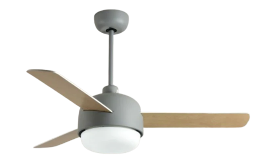 Picture of Aco 3-Blade Ceiling Fan with Led Light 44''Gray,  ACO8027GRY