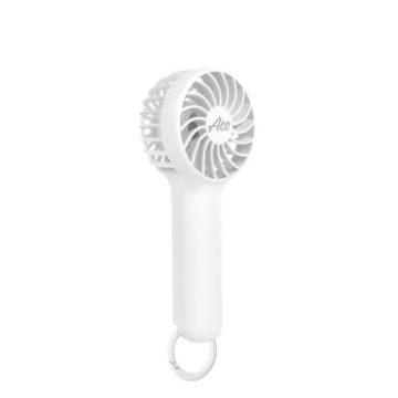 Show details for Aco Handheld Mini Fan with Carabiner  White, ACOSHMFC157W Picture of Aco Handheld Mini Fan with Carabiner  White, ACOSHMFC157W
