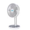 Picture of Aco Rechargeable Rectractable Mini Table Fan with Led, ACOLJQ117WHT