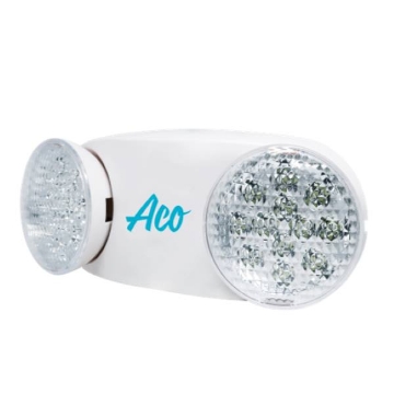 Show details for Aco Rechargeable Round Twin-Head Emergency Led Light, ACOEL212LED Picture of Aco Rechargeable Round Twin-Head Emergency Led Light, ACOEL212LED