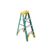 Picture of Jinmao 4 Step Fiberglass 5' Step Ladder 225 lbs Green, JMFM22104II