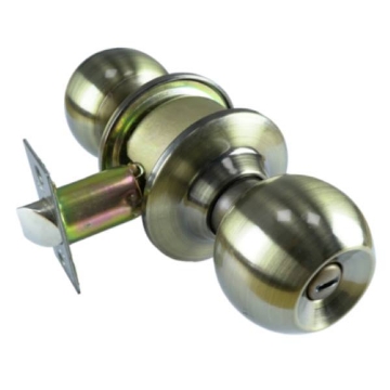 Show details for Argo  Knobset Cylindrical Priv Round Antique Brass, ARG1002CUS5 Picture of Argo  Knobset Cylindrical Priv Round Antique Brass, ARG1002CUS5