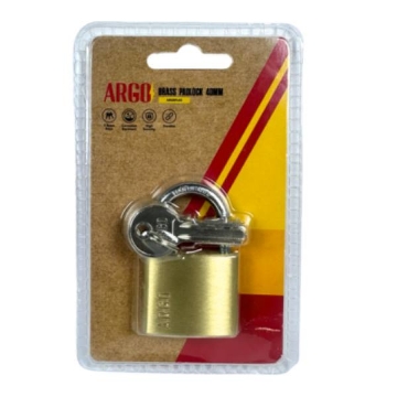 Show details for Argo Brass Padlock 40MM, ARGBPL40 Picture of Argo Brass Padlock 40MM, ARGBPL40
