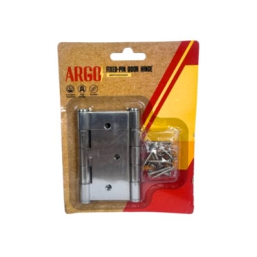 Show details for Argo Hinge Fixed Pin 3.5x3.5x2MM Brushed Nickel, ARGFP35352US32D Picture of Argo Hinge Fixed Pin 3.5x3.5x2MM Brushed Nickel, ARGFP35352US32D