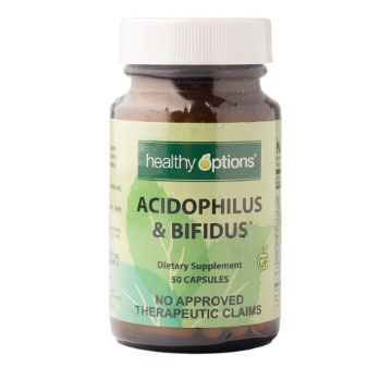 Picture of Healthy Options Acidophilus & Bifidus 1 BillionCFU 50 Capsules