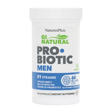 Picture of Natures Plus GI Natural Pro Biotic Men 60 Billion 30 Capsules