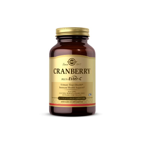 Picture of Solgar Cranberry Plus Ester-C 60 Vegetable Capsules