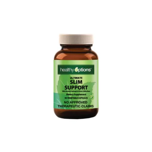 Picture of Healthy Options Slim Support with Garcinia Cambogia and Green Coffee Bean Extract 90 Capsules