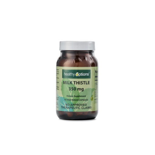 Picture of Healthy Options Milk Thistle 350mg 60 Capsules