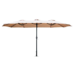 Picture of HOMER DOUBLE UMBRELLA ALUMINUM 4.6M