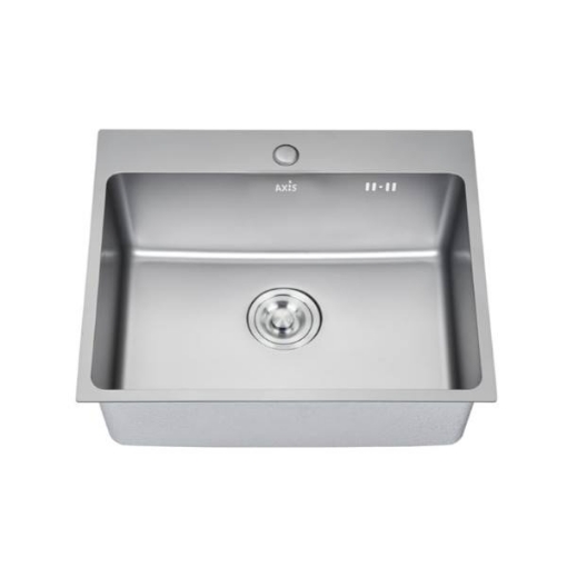 Picture of Axis Single Bowl Nano Kit Sink W/ Drainer, AXS1454420SNC